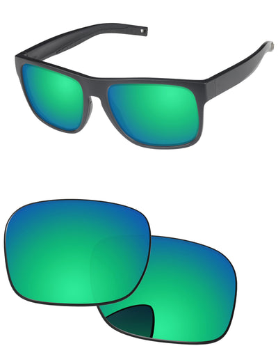 Replacement Lenses for Costa Del Mar Spearo XL Sunglass Emerald Green Pro+ Anti-reflective Polarized