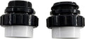2 Pcs MIP x 2" Hi Temp Unions PVC Waterproof