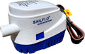 Automatic Bilge Pump for Boats 750 GPH (3/4" Hose Outlet) 12 Volt Auto Bilge Pump with Built-In Float Switch
