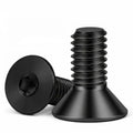 M8-1.25 x 16mm Flat Head Socket Cap Screws Countersunk Bolts, Alloy Steel Grade 10.9, Fully Threaded, Allen Socket Drive, 25 PCS