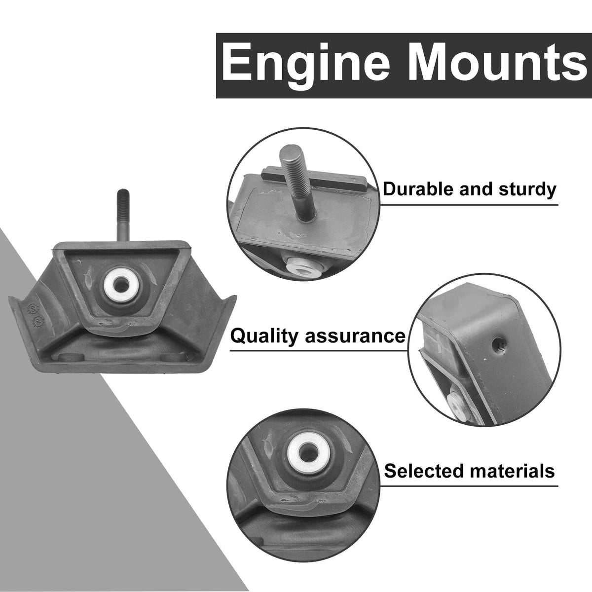 MUNIK 4602407018 Engine Mount Compatible with Mercedes-Benz G-Class