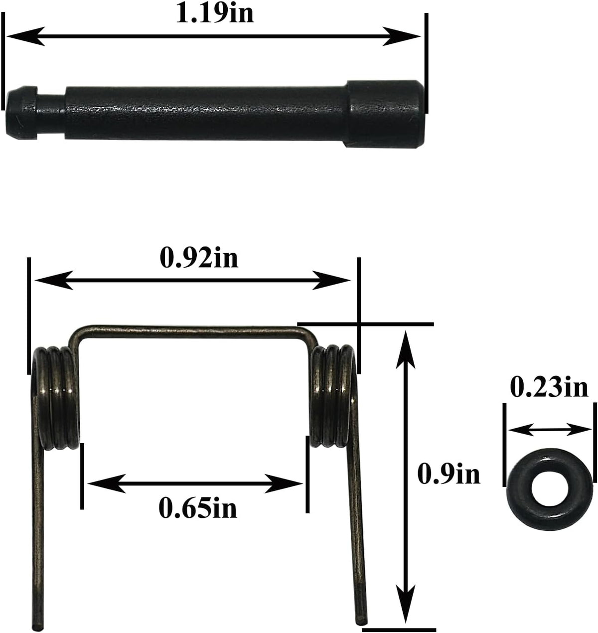 10 Sets 877761 Nailer Feeder Spring Set for Coil Roofing Nailer