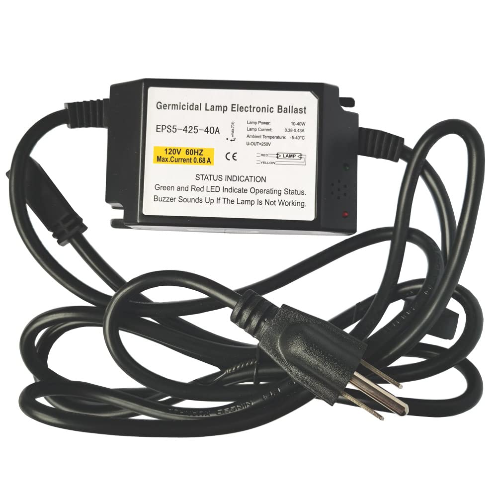 10-40W 120V EPS5-425-40A Electronic Lamp Ballasts with Buzzer Sounds Alarm Function