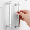 5 Inch Polished Chrome Cabinet Pulls 10 Pack French Style P2501