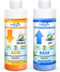 pH Down & pH Up for Hydroponics, pH Control Kit for Hydroponic Nutrients – 250ml pH Down and 250ml pH Up with 2×50ml
