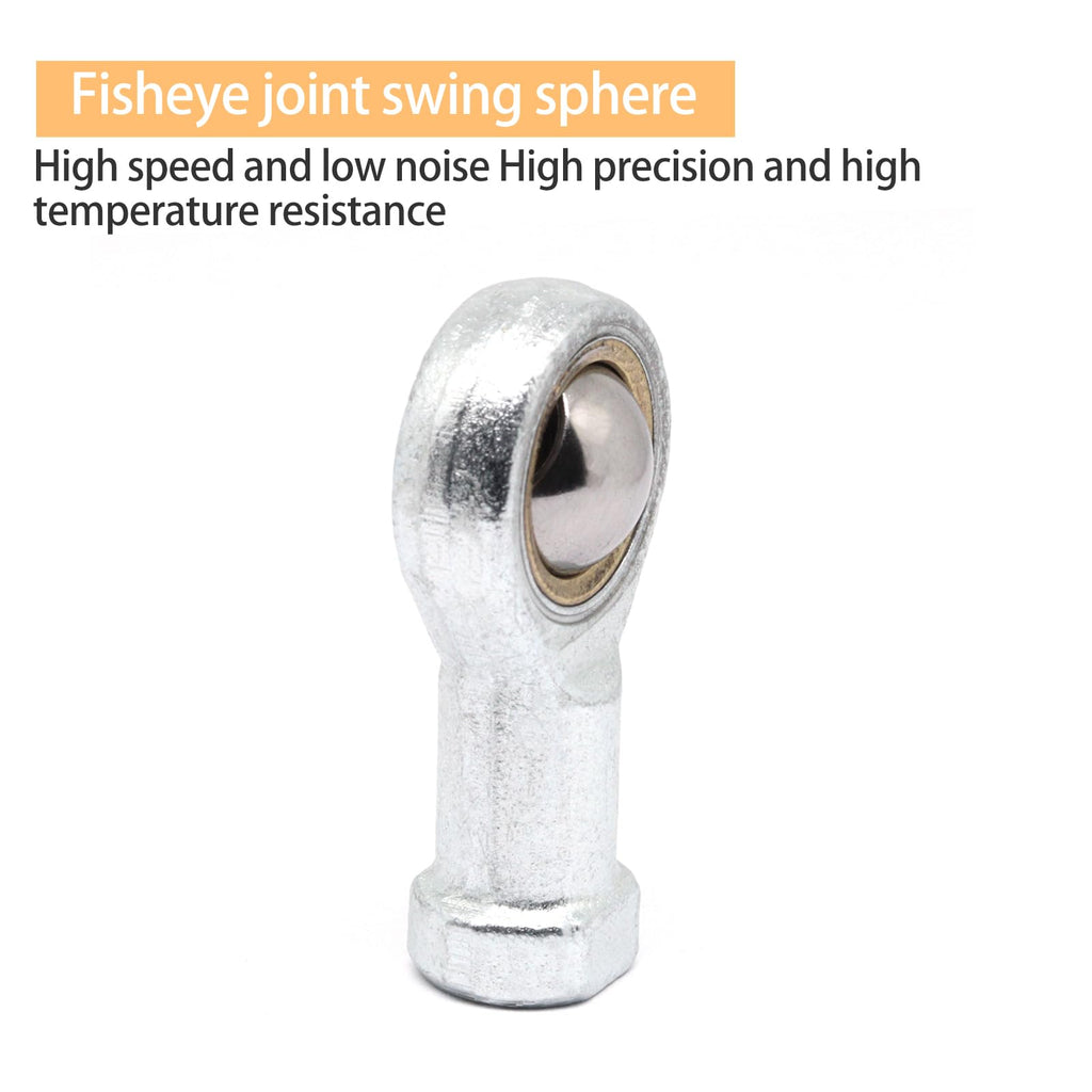 GDFYMI 4 pcs Female Rod End Joint Bearing M8x1.25, SI8T/K Self-Lubricating Rod End Ball Bearing