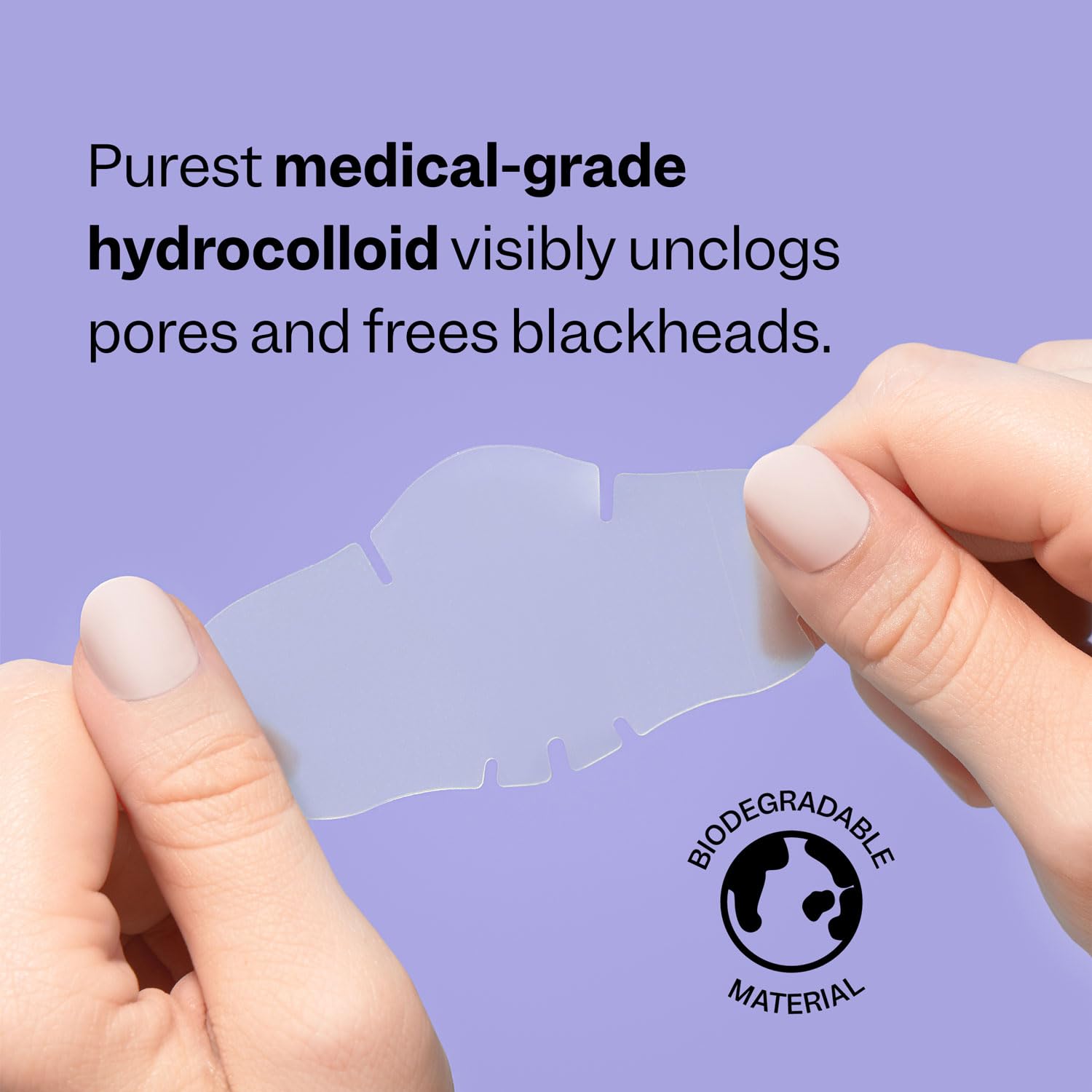 Nose Pore Patches (7 ct) - Overnight Blackhead Remover - Pore Strips - Absorbs Gunk - Thin, Flexible & Painless