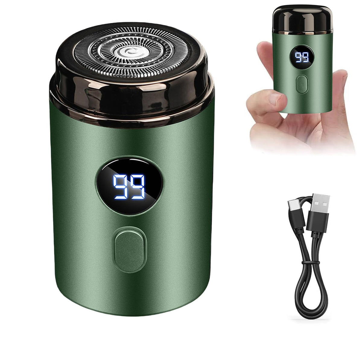Mini Portable Electric Shaver, 2025 New Upgrade Electric Shavers for Men