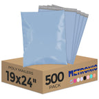 Poly Mailers 19x24 500PC Shipping Bags for Clothes Small Business