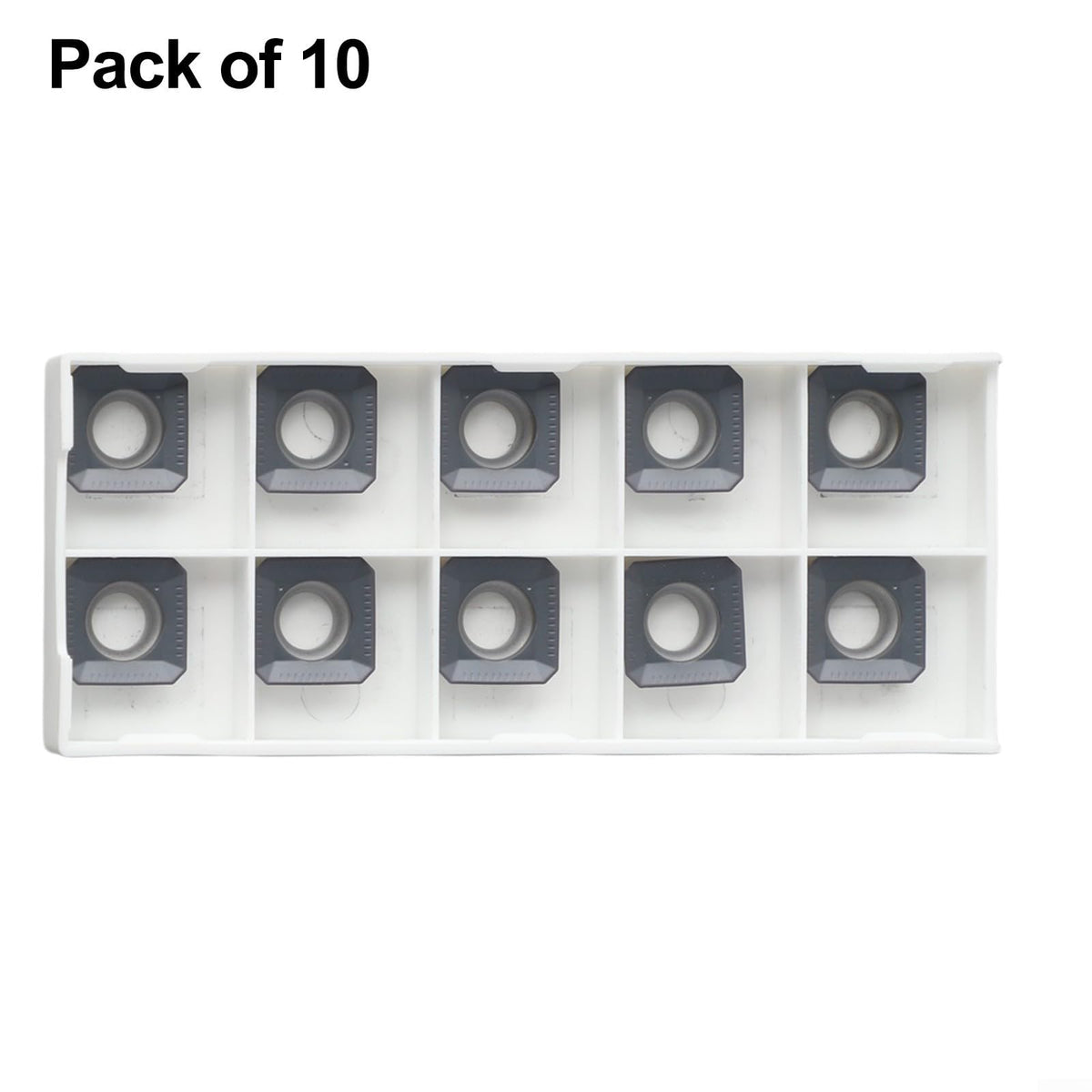 10pcs SEKT1204 Carbide Inserts For Steel Milling