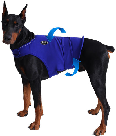 Dog Anxiety Vest - Skin-Friendly Calming Shirt for Thunder, Fireworks, Vet Visits & Separation Anxiety – No Medicine