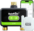 WiFi Water Timer for Garden Hose with Brass Inlet & Outlet, 2-Zone Smart Hose Timer, WiFi Irrigation Controller via