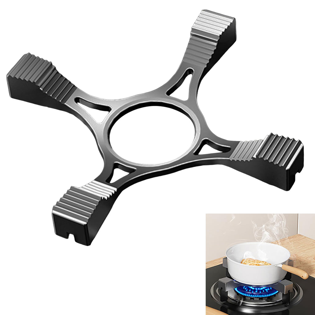 IEUYO Cast Iron Wok Support Ring Stand Burner Ring for Gas Stove Rack