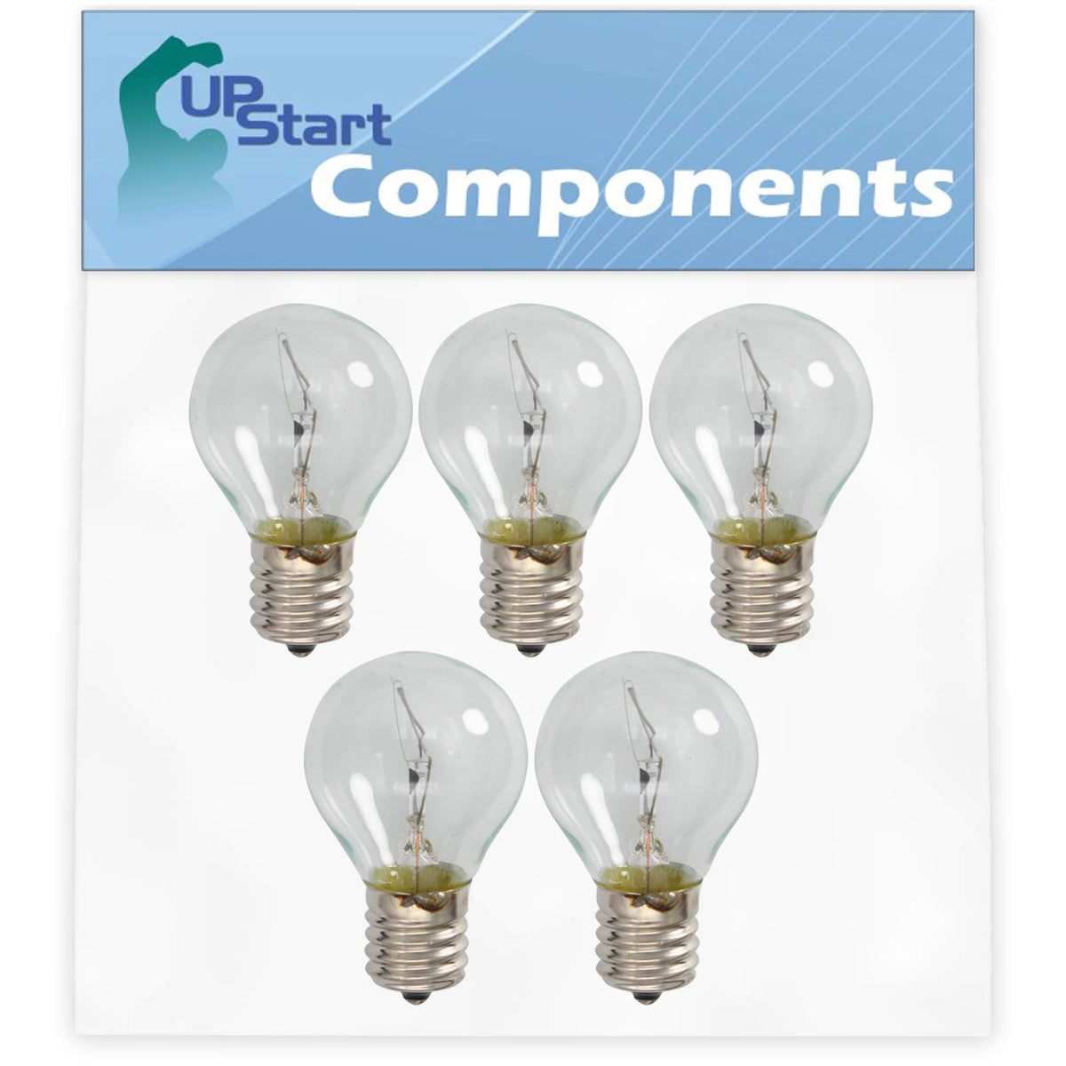 5-Pack 8206443 Light Bulb Replacement for Whirlpool WMH32519HV3 Microwave