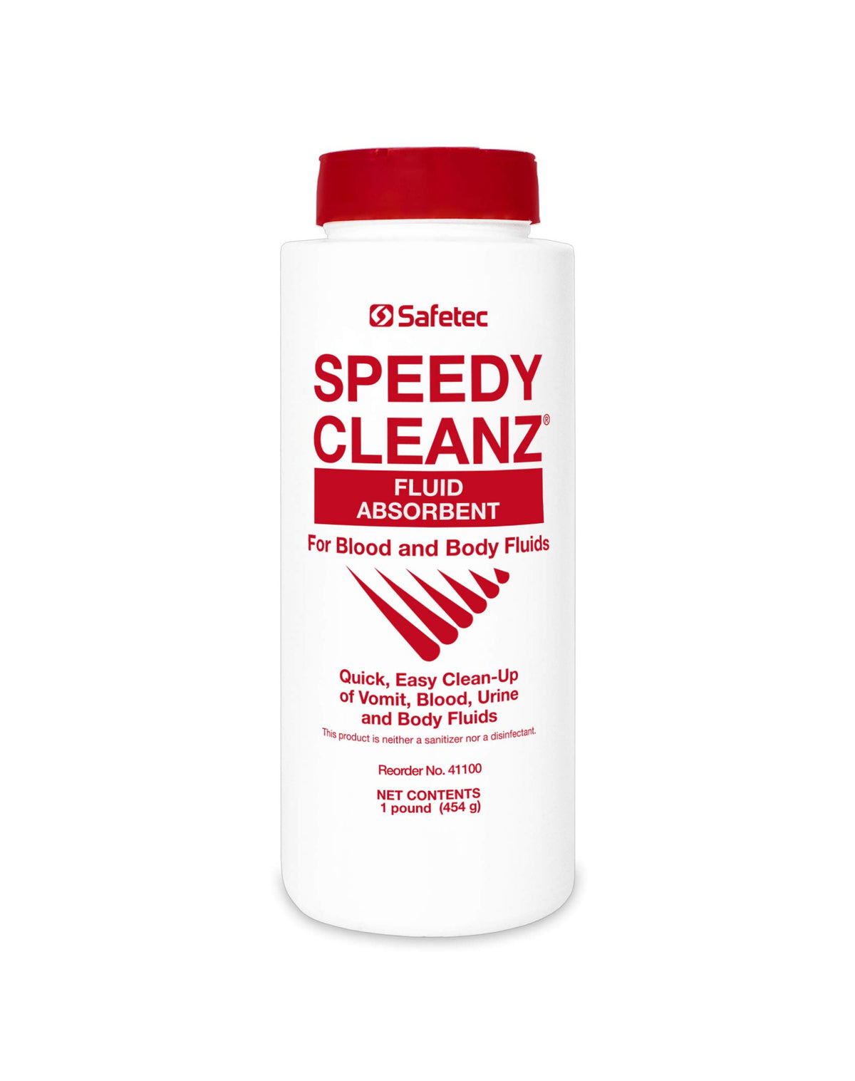 Speedy Cleanz Fluid Absorbent 16 oz. Shaker Top Bottle (Pack of 4 Bottles)