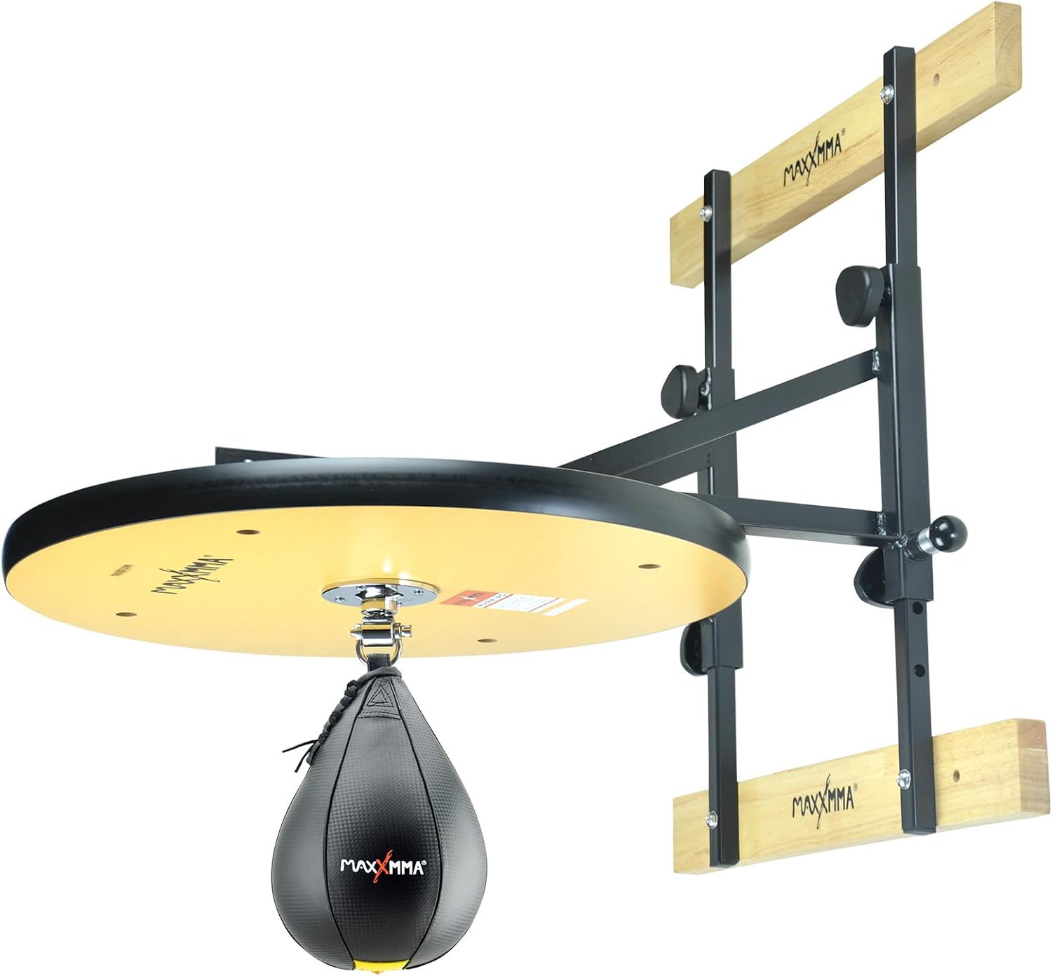 Speed Bag Platform Kit - Heavy Duty Boxing Training Equipment with Punching Ball, Adjustable Height for Home Fitness