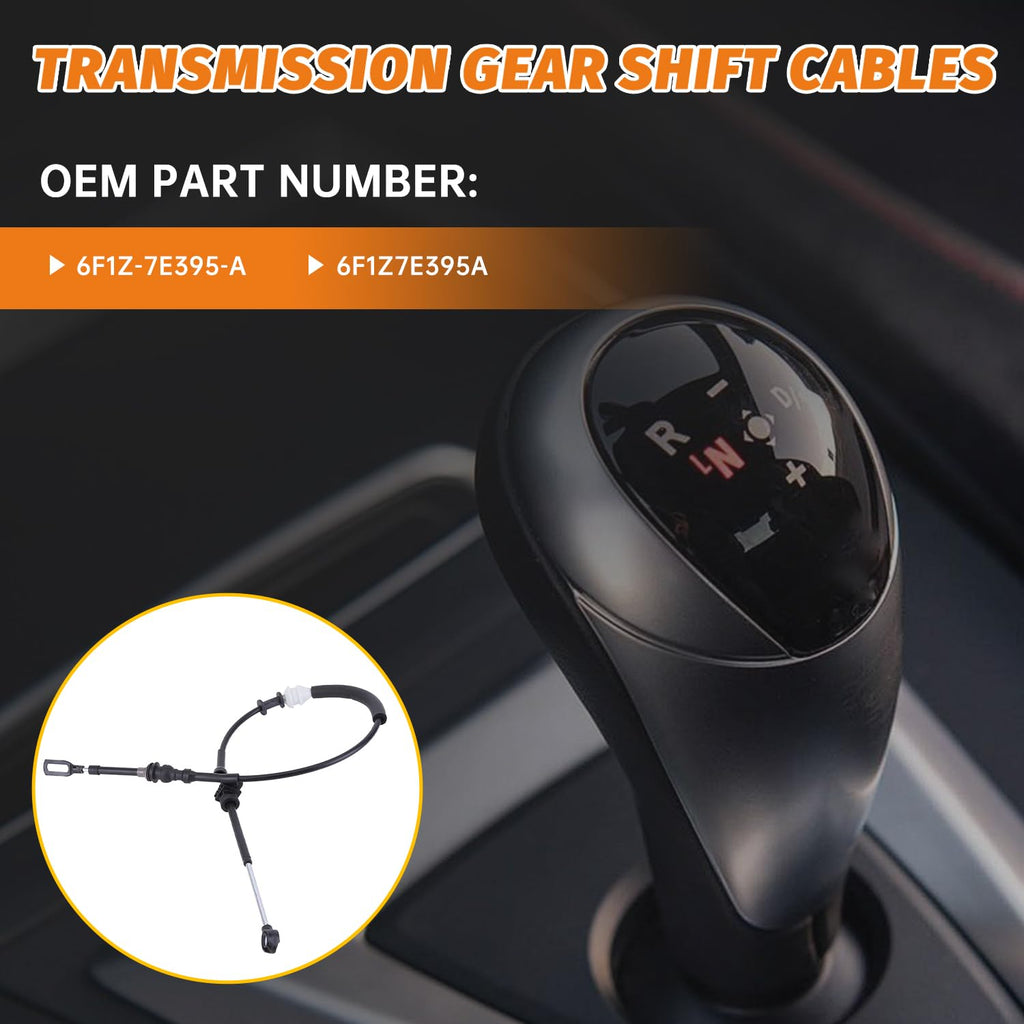 6F1Z7E395A Automatic Transmission Shift Cable for Ford Taurus 2001-2007