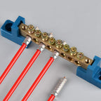 Teansic 600Pcs 7 Sizes Tinned Copper Wire Ferrules AWG22-10 Crimp Terminals