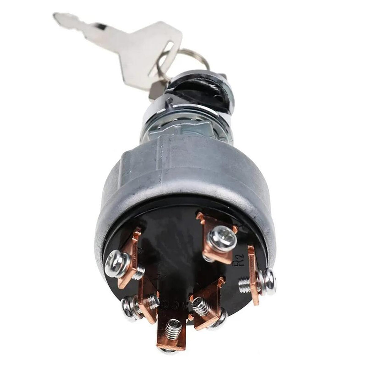 BCXFORK Ignition Starter Switch with Keys 17001-00023 for Takeuchi