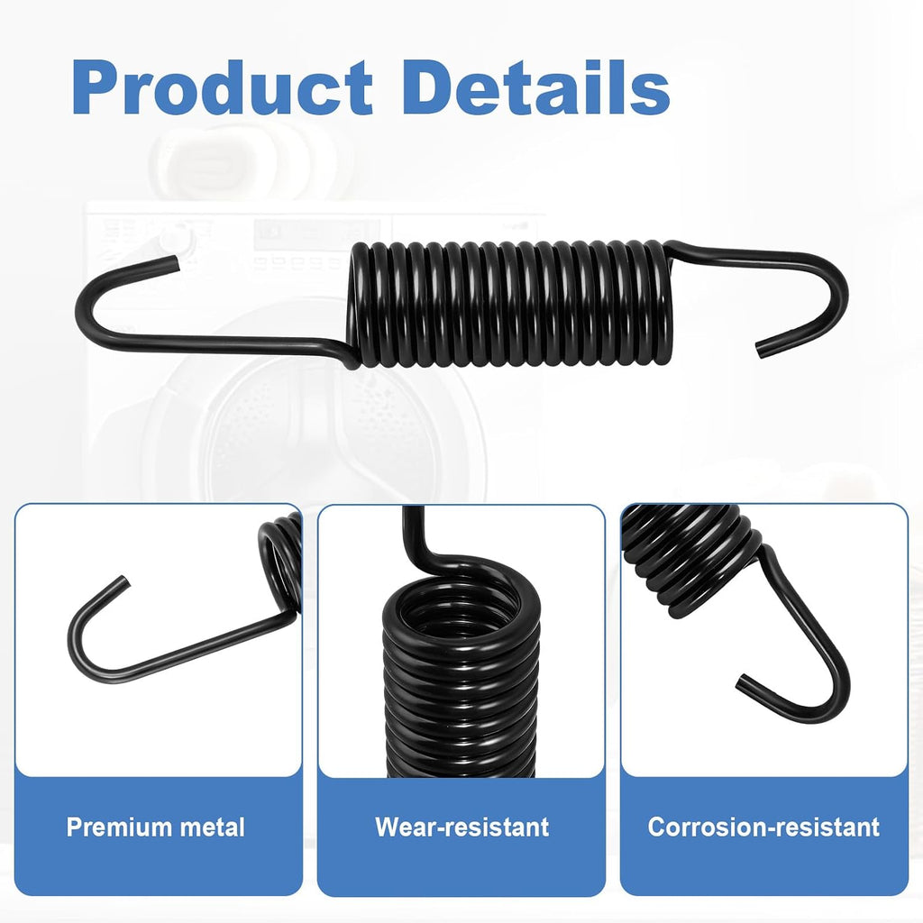 2 Pack DC61-01257N Washer Suspension Springs, Replace 592-49396, 592-49474, 592-49496