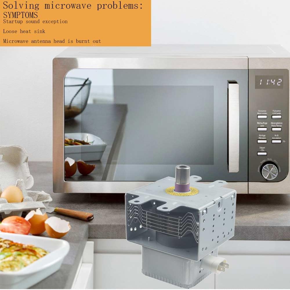 WB27X10017, OM75P(10) Microwave Magnetron for Samsung GE Microwave Oven Repair Part Replace WB27X10475,WB27X10370,WB27X10380,WB27X10489, WB27X10735, WB27X10089,OM75P (10) ESGN OM75P-11-ESDYF Magnetron