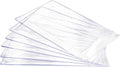 12 Pack Plastic Serving Trays, Heavy Duty Clear Plastic Serving Platters 13”×8” Rectangle Disposable Serving Platters