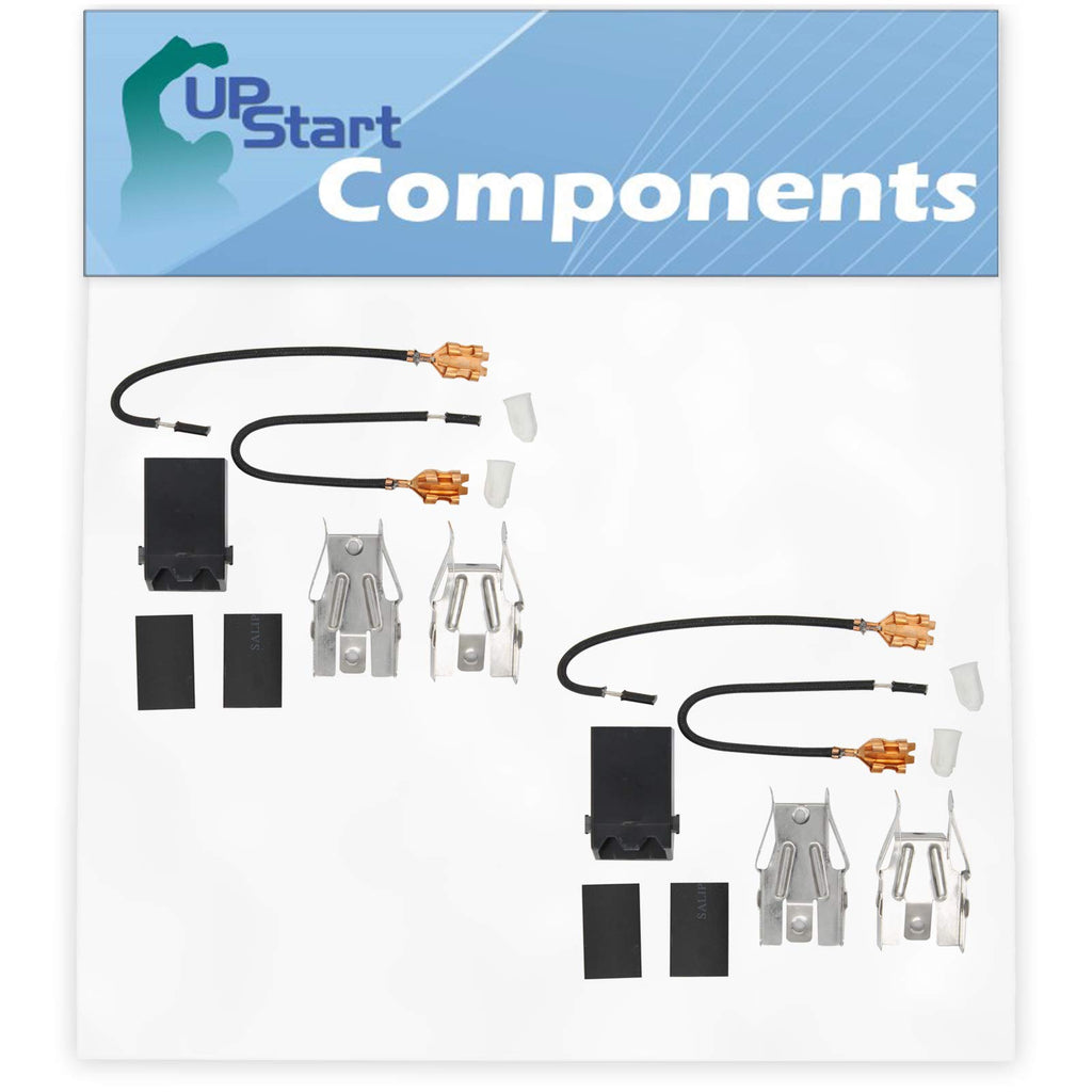 2x 330031 Top Burner Receptacle Kit for Whirlpool RF345PXPW0 Range