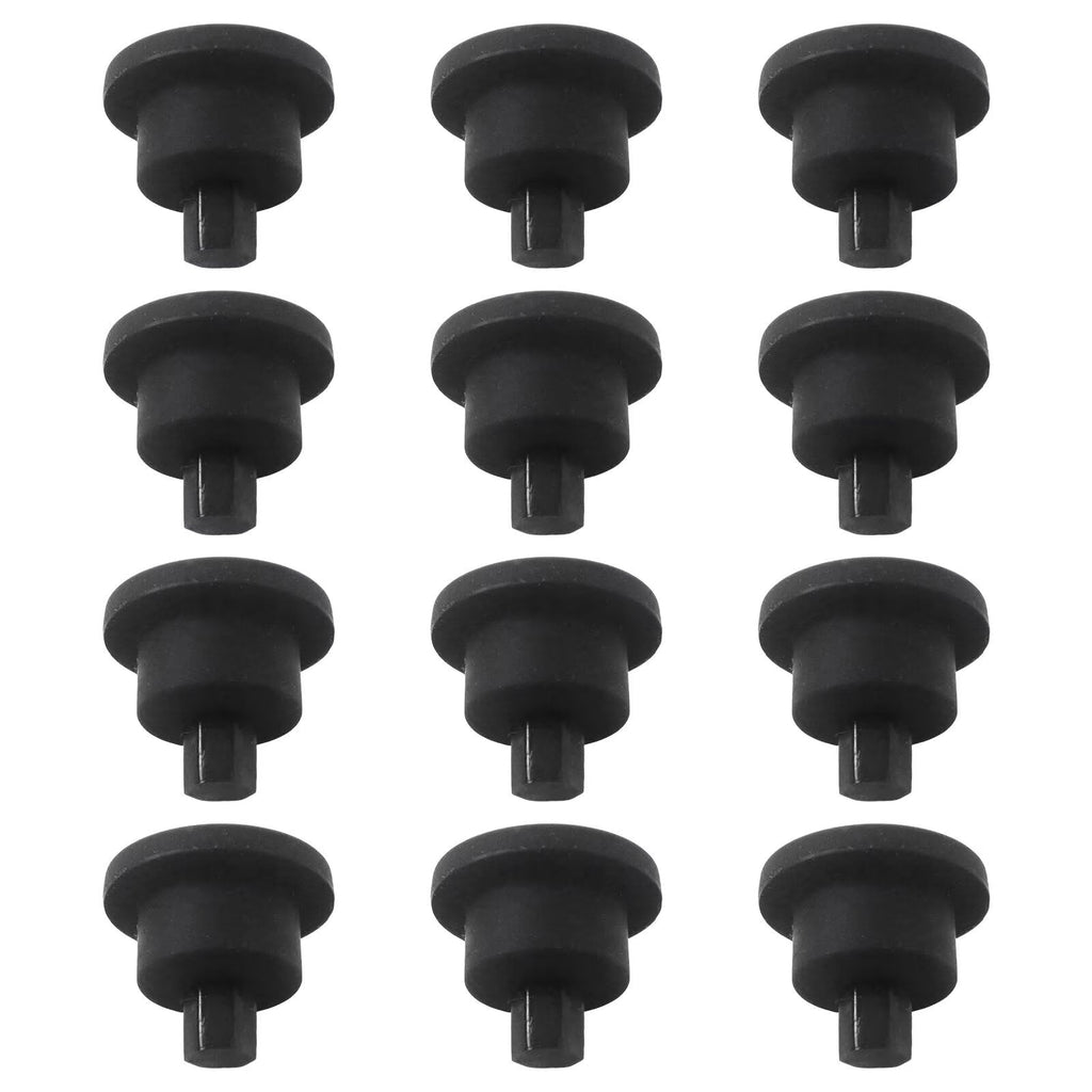 JURENGUDF 12PCs 815689 Stove Grate Rubber Feet Replacement Compatible with Dual Fuel Range DF30 DF36 DF48 DF60