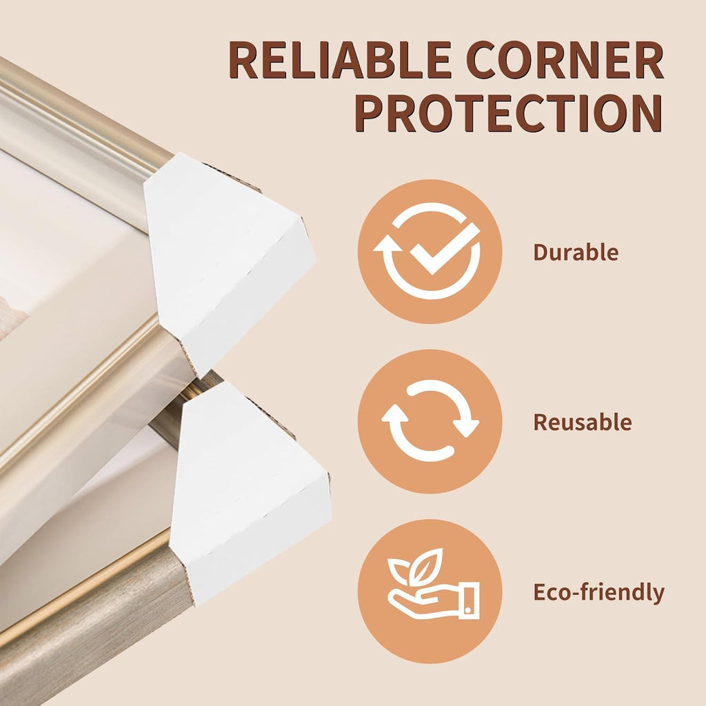 Adjustable Picture Frame Cardboard Corner Protectors for Shipping