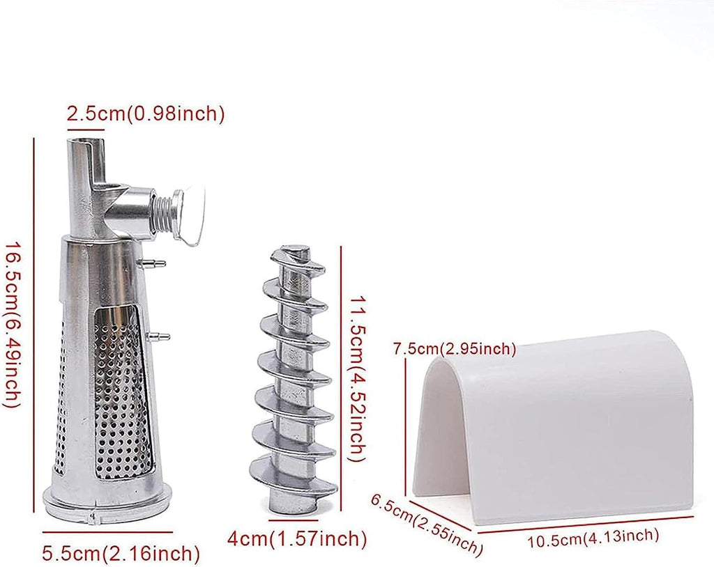 Tomato Juicer Vegetable Strainer Meat Grinder Sausage Stuffer Ketchup Attachment Compatible For Stand Mixer Kitchen