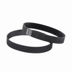 GT2 Timing Belt, 6mm Closed Loop Rubber Belt, Length 200mm, Width 6mm, Pitch 2mm, 2GT Synchronous Belts 3D Printer Belt, Black Loop Drive Belt 10pcs (200MM)