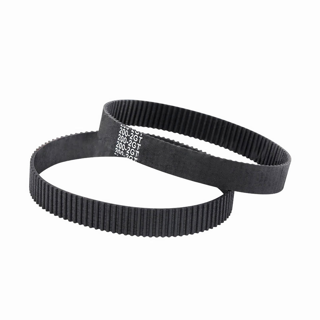 GT2 Timing Belt, 6mm Closed Loop Rubber Belt, Length 248mm, Width 6mm, Pitch 2mm, 2GT Synchronous Belts 3D Printer Belt, Black Loop Drive Belt 10pcs (248MM)
