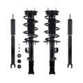 PM Auto Front-Rear Quick Complete Strut Coil Spring-Shock Compatible With 2013-2018 Ford Explorer