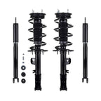 PM Auto Front-Rear Quick Complete Strut Coil Spring-Shock Compatible With 2013-2018 Ford Explorer