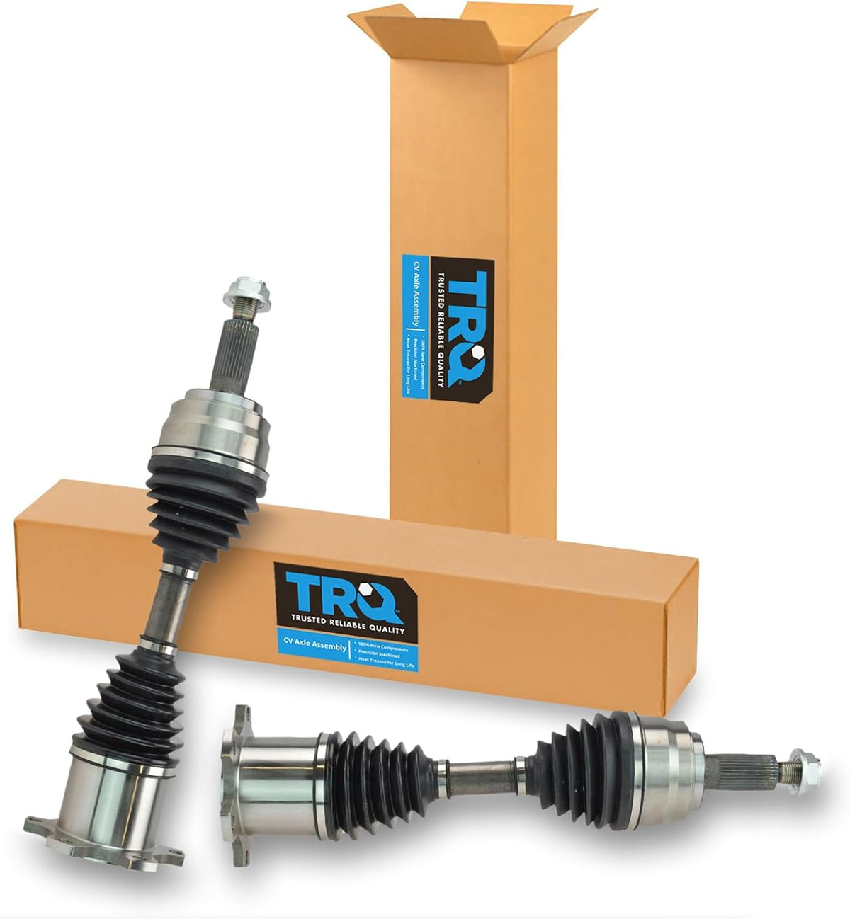 TRQ Front Driver & Passenger Side CV Axle Assembly Set