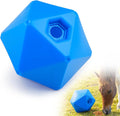 1 Pack Horse Treat Ball, 9" Feeder Toy for Horses, Blue