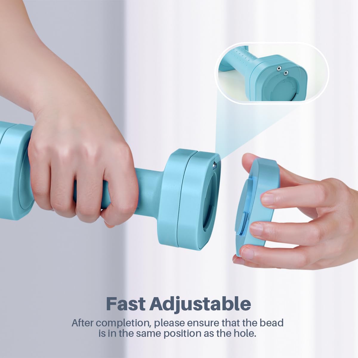 Hand Weights for Women at Home 2-5 lb Light Adjustable Dumbbells Set | Adjustable 2-5 lb(A Pair 4lb 6lb 8lb 10lb)