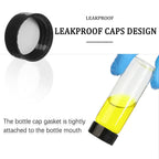 12PCS 30ml Clear Glass Vials with Screwcap, 1oz Small Empty Bottles