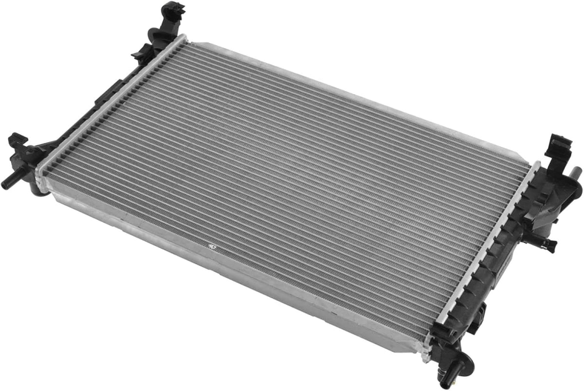TRQ Radiator Assembly Aluminum Core Plastic Tank 1 Row Cross Flow