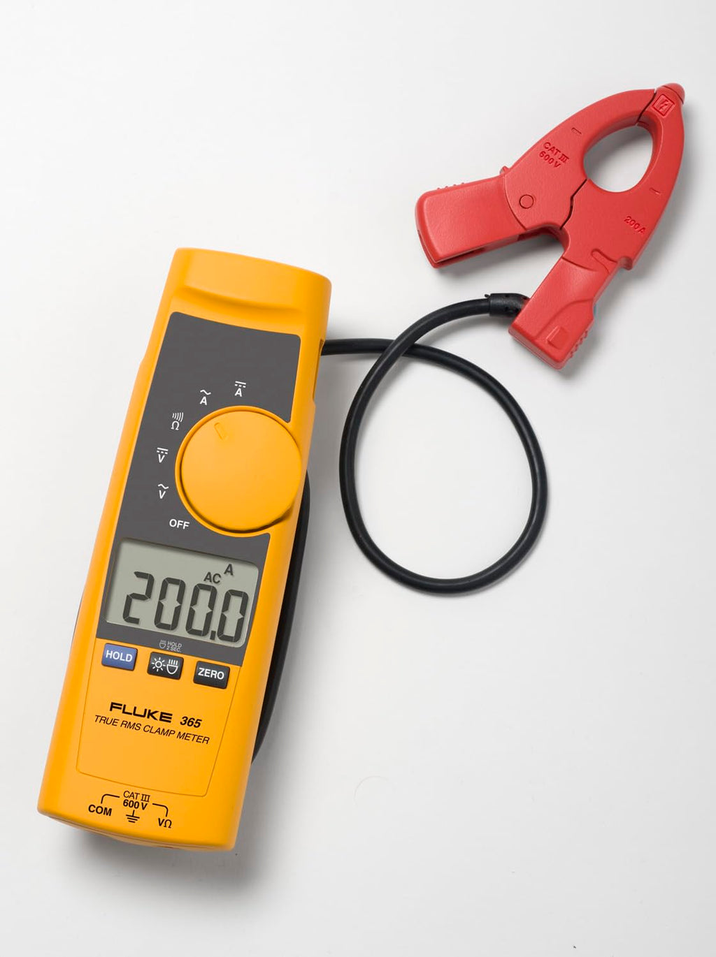 Fluke 365 Detachable Jaw True-RMS AC/DC Clamp Meter