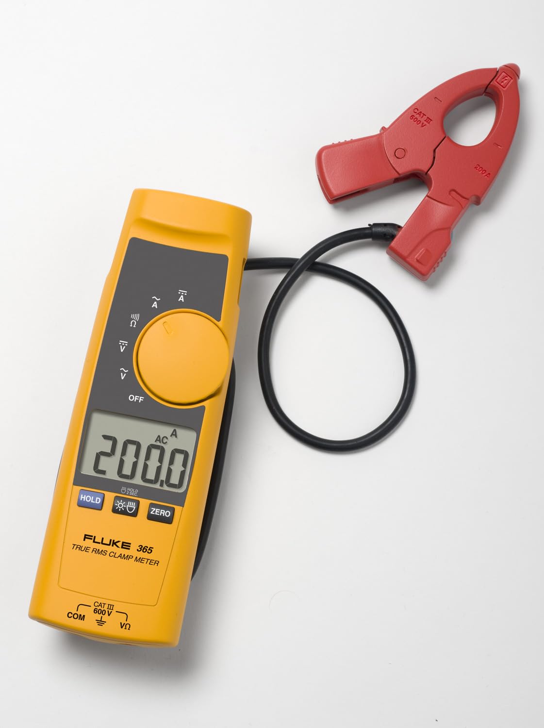 Fluke 365 Detachable Jaw True-RMS AC/DC Clamp Meter