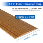 Vinyl Floor Transition Strip Self Adhesive Threshold Strip 3" W