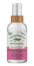 Witch Hazel Hydrating Toner Mist Spray | Rose Water | 3.3 Fl Oz