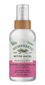 Witch Hazel Hydrating Toner Mist Spray | Rose Water | 3.3 Fl Oz