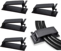 50Pcs Self Adhesive Cable Management Clips, Cable Organizers Wire Clips Cord Holder for TV PC Ethernet Cable under