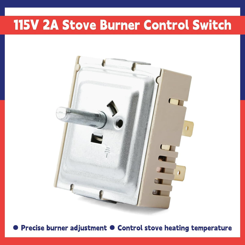 EBF62174907 Infinite Control Switch Compatible with LG Range Surface Element Rotary Switches Replace EBF62174902 EBF62174904 PER001-12LG D PER001-12S D