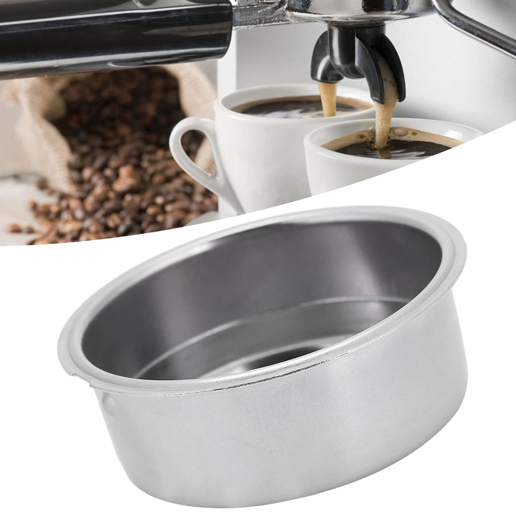 Double Layer Stainless Steel Coffee Filter for 2 Cup Machines