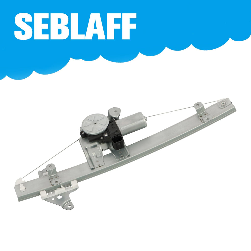 SEBLAFF Front Passenger Side Power Window Regulator with Motor Assembly