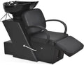 Ceramic Bowl Shampoo Chair for Salon Beauty Spa Unit Station 9051 | Adjustable Backwash Sink, Hair Stylist Barber