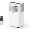 8,000 BTU AC Unit, 3-in-1 Portable Air Conditioner with Cooling, Dehumidifier & Fan for Rooms up to 350 sq.ft, Remote